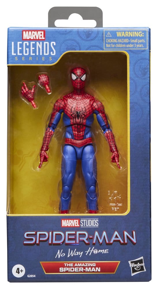 Spider-Man No Way Home Marvel Legends Action Figure The Amazing Spider-Man Hasbro