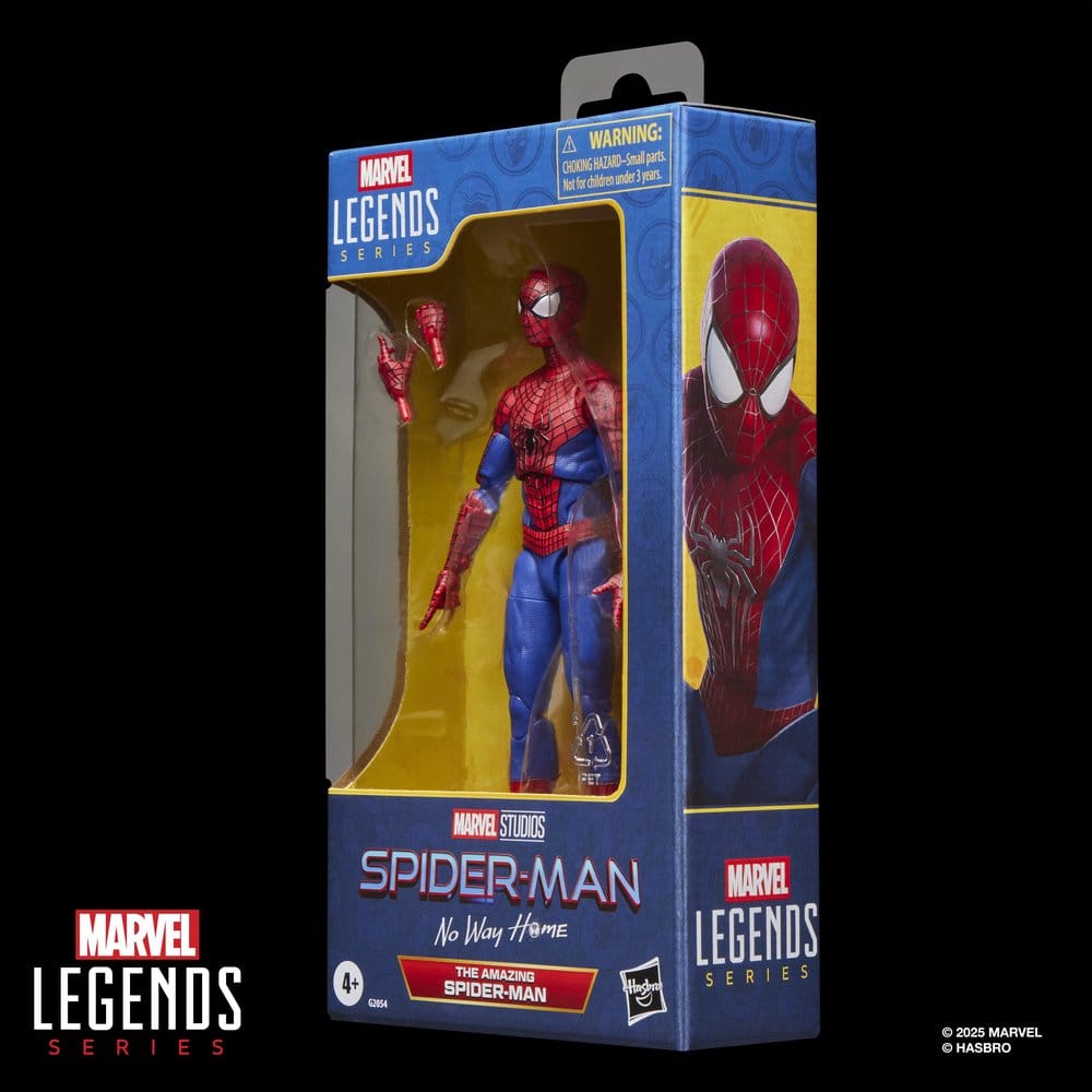 Spider-Man No Way Home Marvel Legends Action Figure The Amazing Spider-Man Hasbro