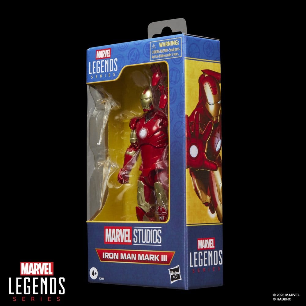 Iron Man Marvel Legends Series Action Figure Iron Man Mark III Hasbro