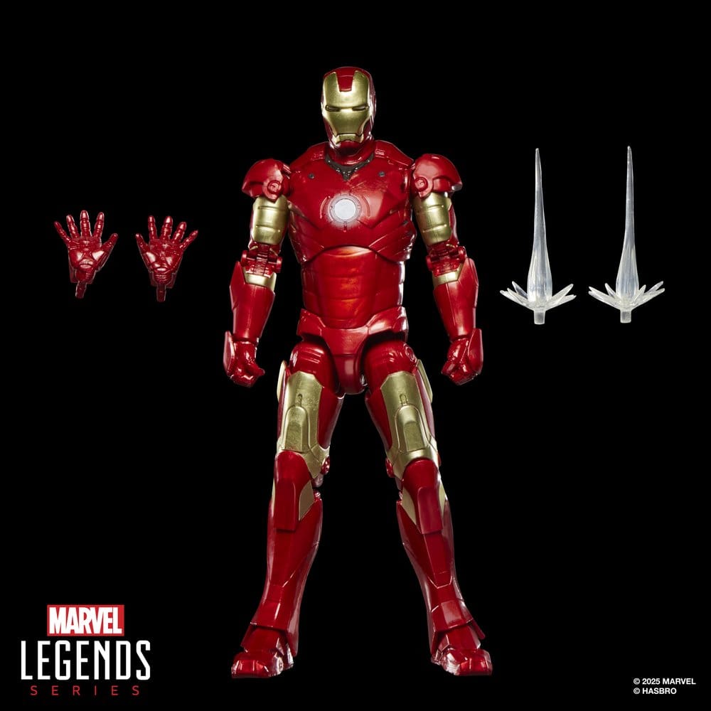 Iron Man Marvel Legends Series Action Figure Iron Man Mark III Hasbro