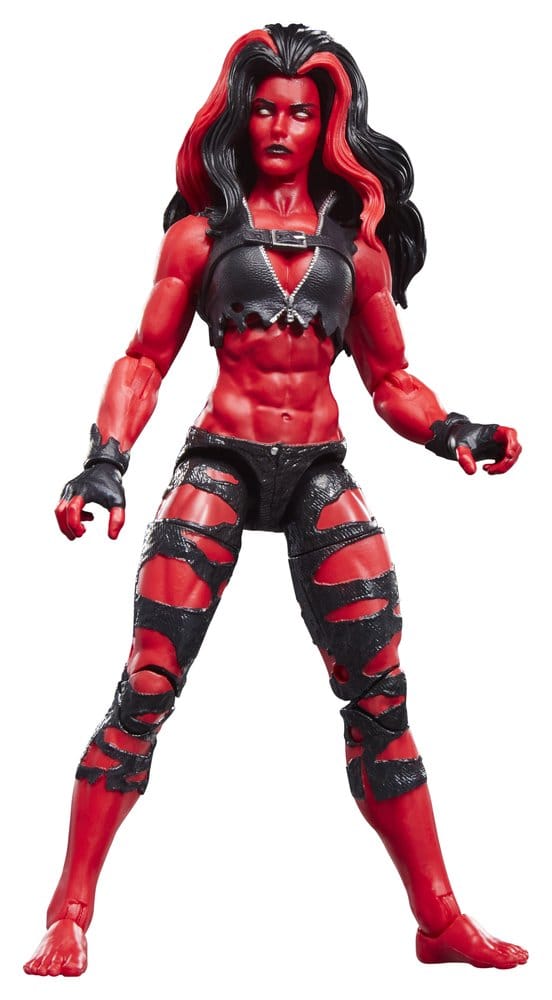 Hulk Marvel Legends Action Figure Red She Hulk Hasbro
