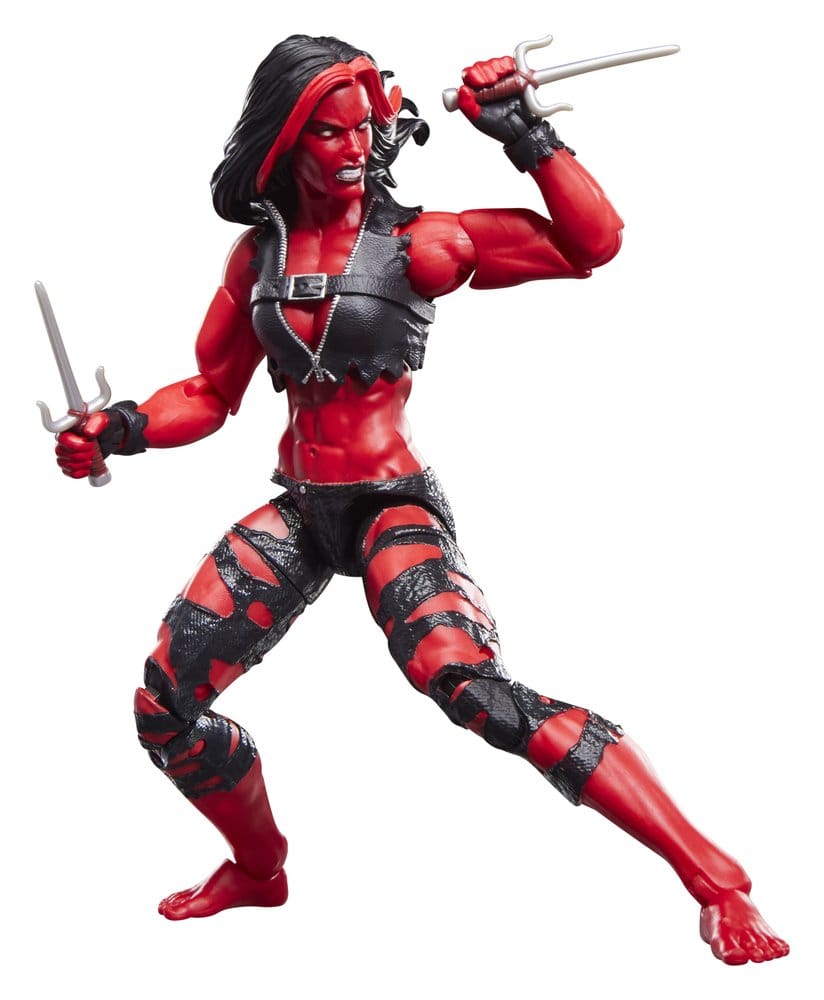 Hulk Marvel Legends Action Figure Red She Hulk Hasbro