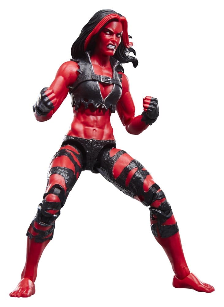 Hulk Marvel Legends Action Figure Red She Hulk Hasbro
