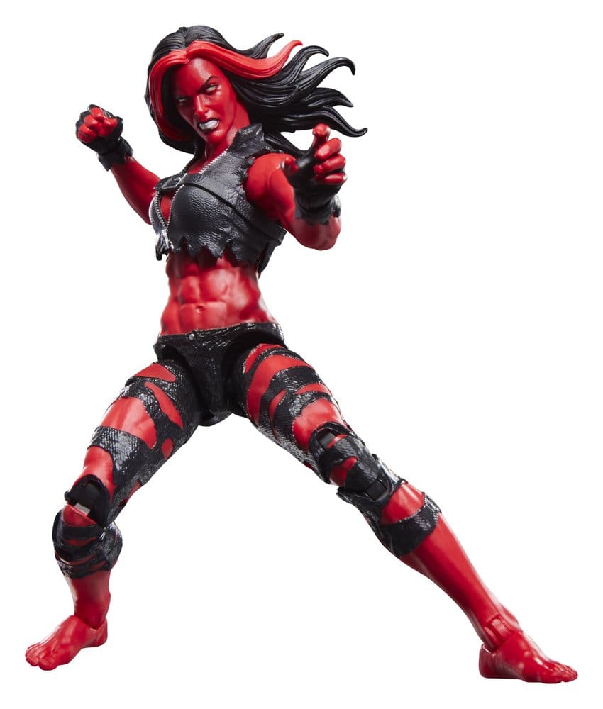 Hulk Marvel Legends Action Figure Red She Hulk Hasbro