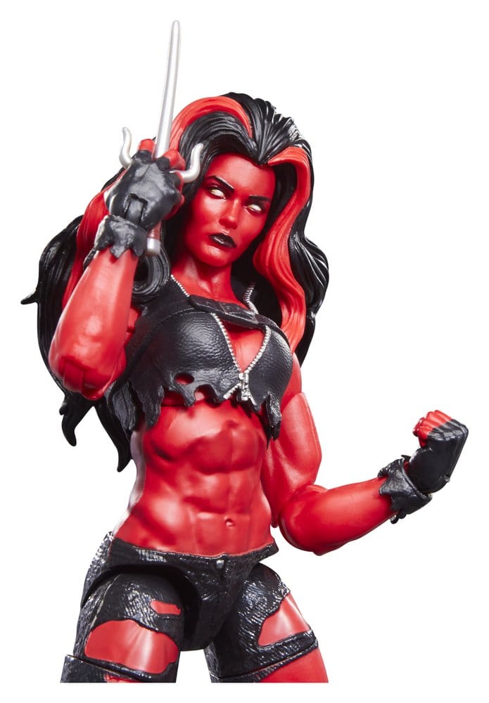 Hulk Marvel Legends Action Figure Red She Hulk Hasbro