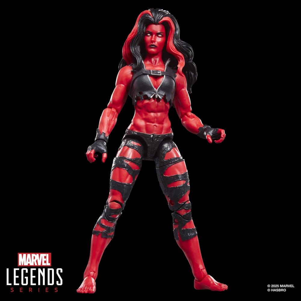 Hulk Marvel Legends Action Figure Red She Hulk Hasbro