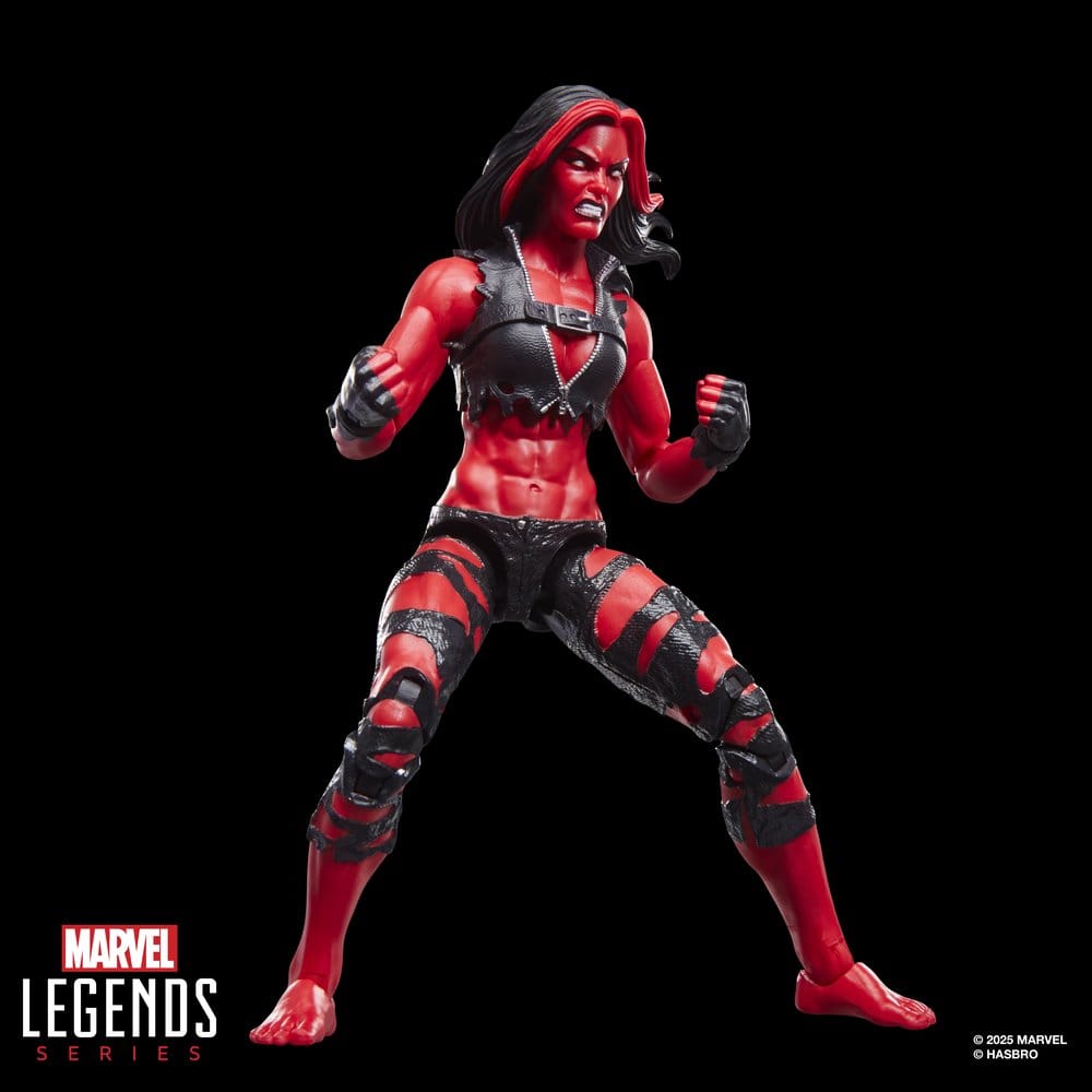 Hulk Marvel Legends Action Figure Red She Hulk Hasbro