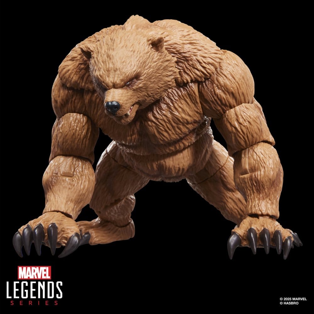 The Amazing Spider-Man Marvel Legends Action Figure Marvel's Grizzly Hasbro