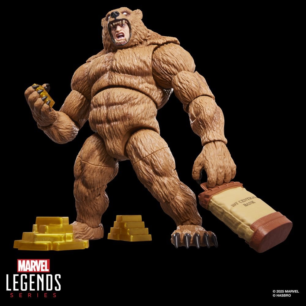 The Amazing Spider-Man Marvel Legends Action Figure Marvel's Grizzly Hasbro