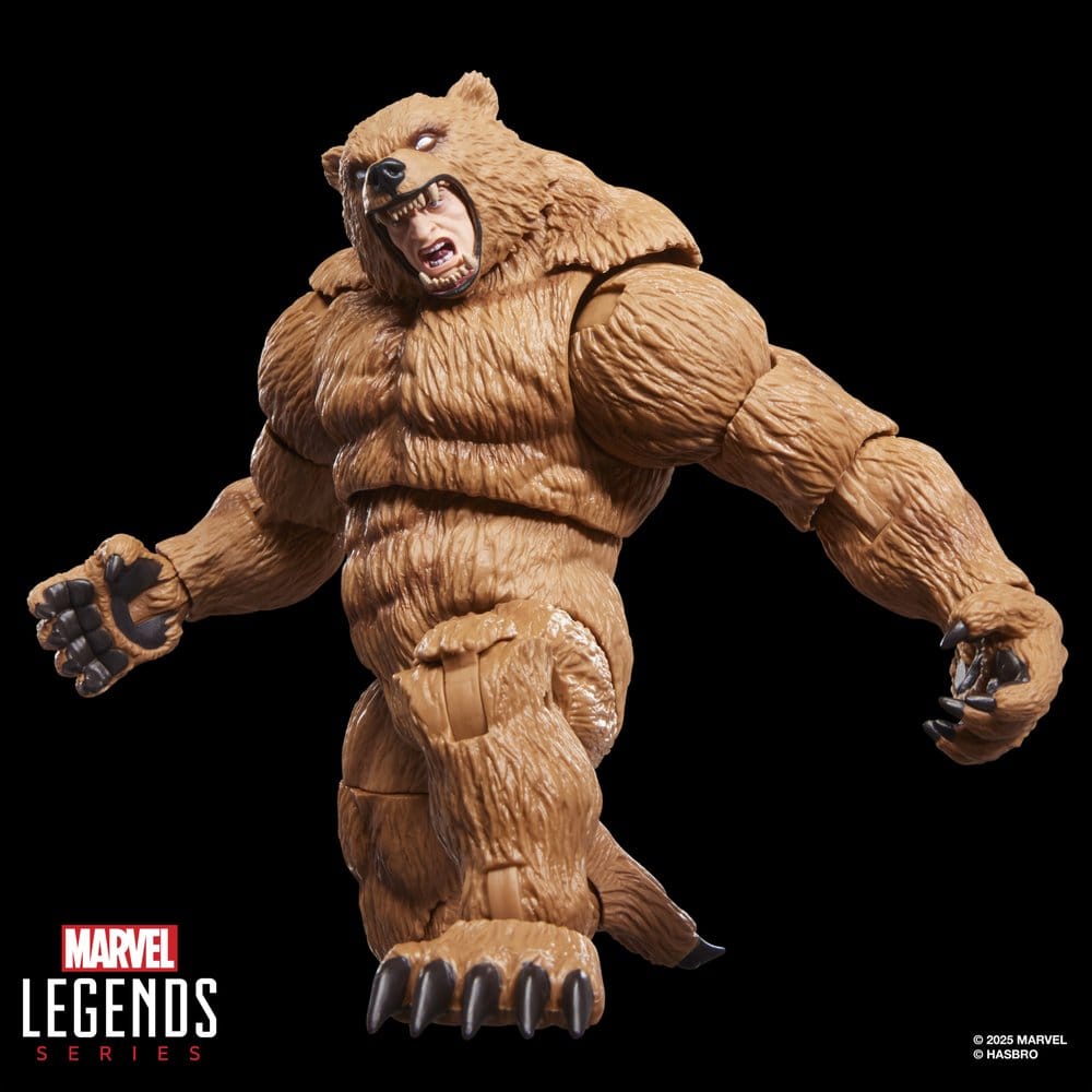 The Amazing Spider-Man Marvel Legends Action Figure Marvel's Grizzly Hasbro