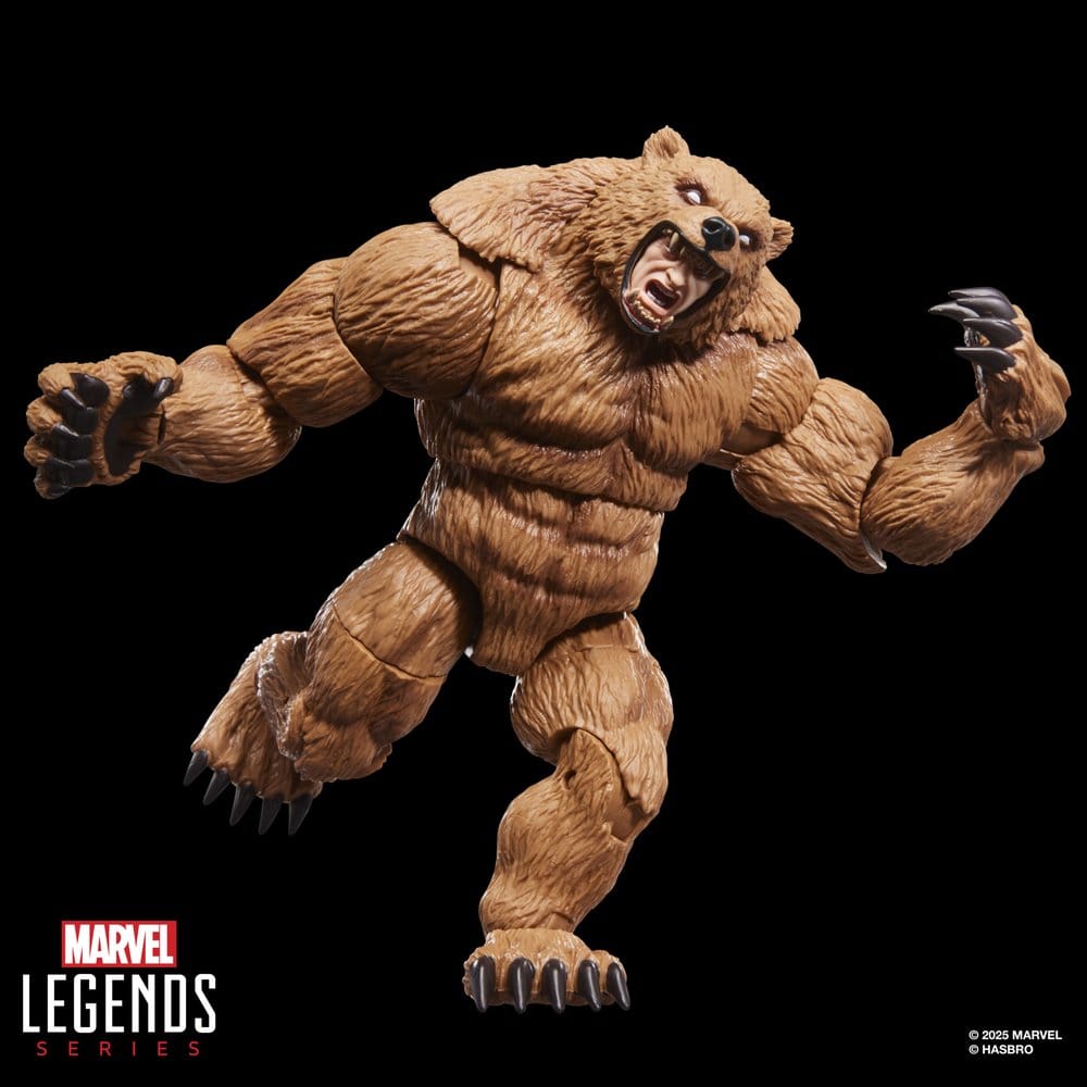 The Amazing Spider-Man Marvel Legends Action Figure Marvel's Grizzly Hasbro