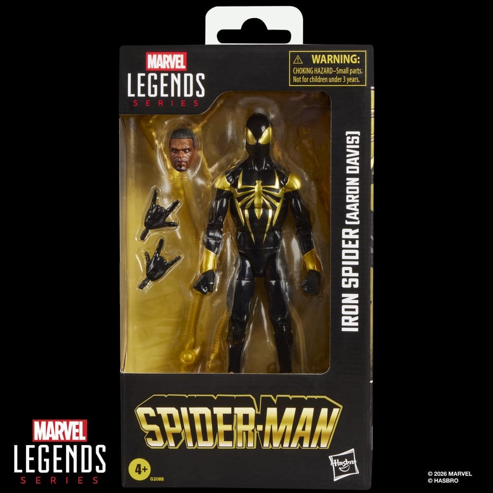 Spider-Man Marvel Legends Action Figure Iron Spider Aaron Davis Hasbro