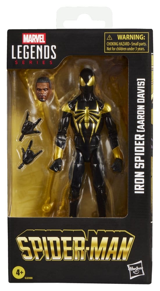Spider-Man Marvel Legends Action Figure Iron Spider Aaron Davis Hasbro