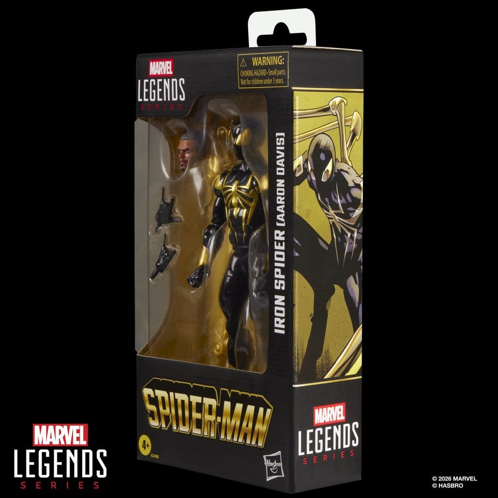 Spider-Man Marvel Legends Action Figure Iron Spider Aaron Davis Hasbro