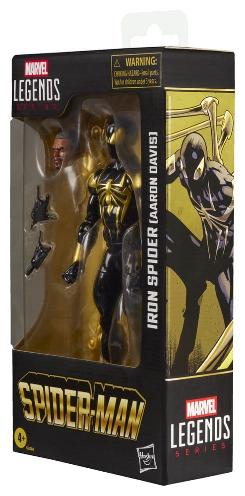Spider-Man Marvel Legends Action Figure Iron Spider Aaron Davis Hasbro