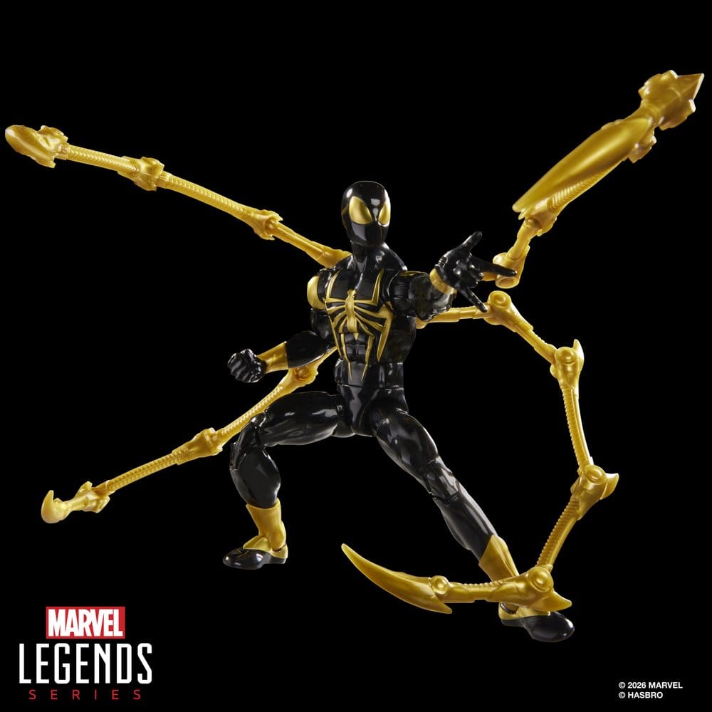Spider-Man Marvel Legends Action Figure Iron Spider Aaron Davis Hasbro
