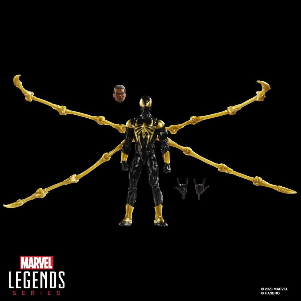 Spider-Man Marvel Legends Action Figure Iron Spider Aaron Davis Hasbro