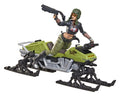 G.I. Joe Classified Series Action Figure and Vehicle Set #194 Zanya and Dreadnok Chameleon Swamp Skier Hasbro