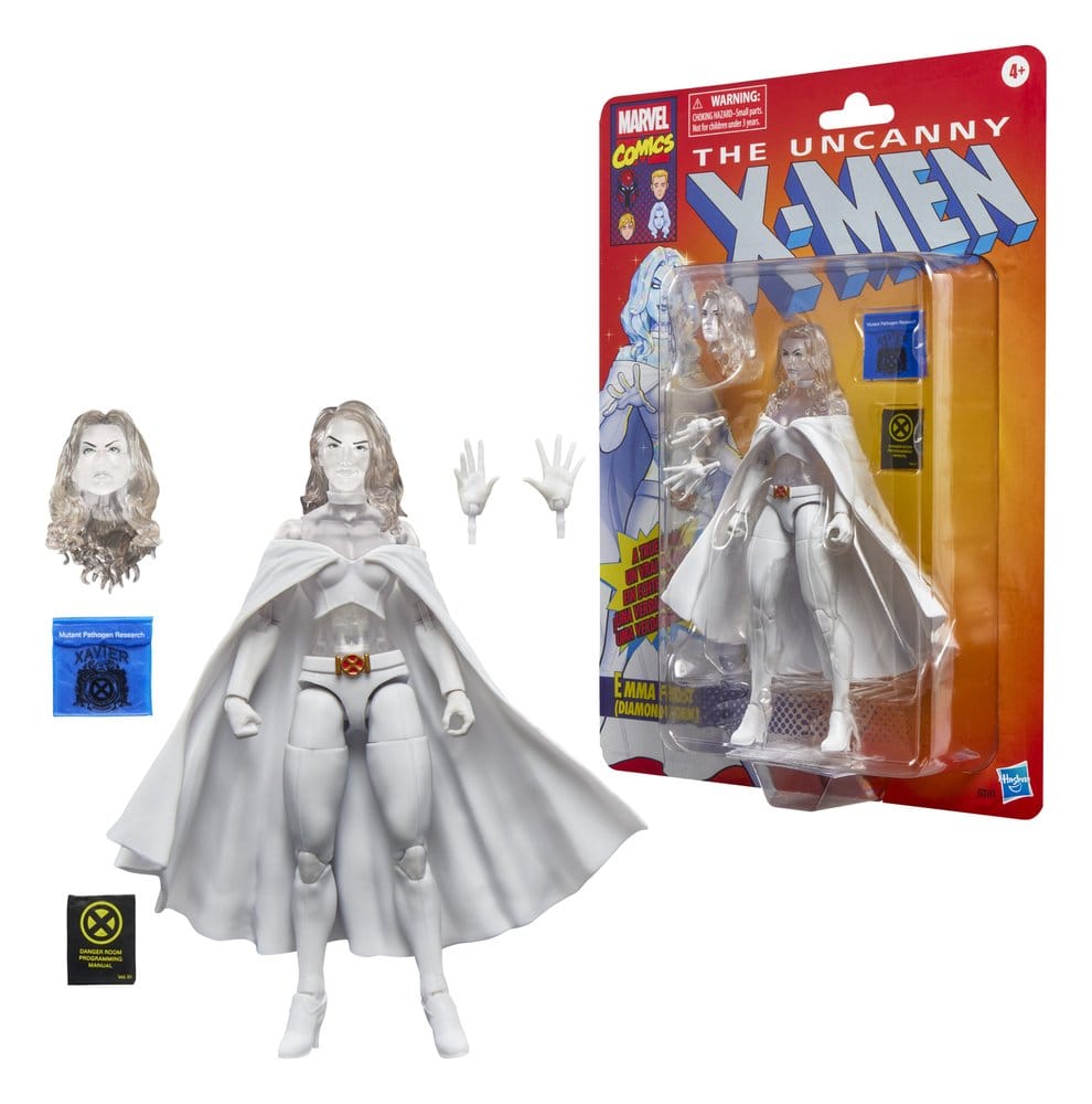 The Uncanny X-Men Marvel Legends Action Figure Emma Frost Diamond Form Hasbro