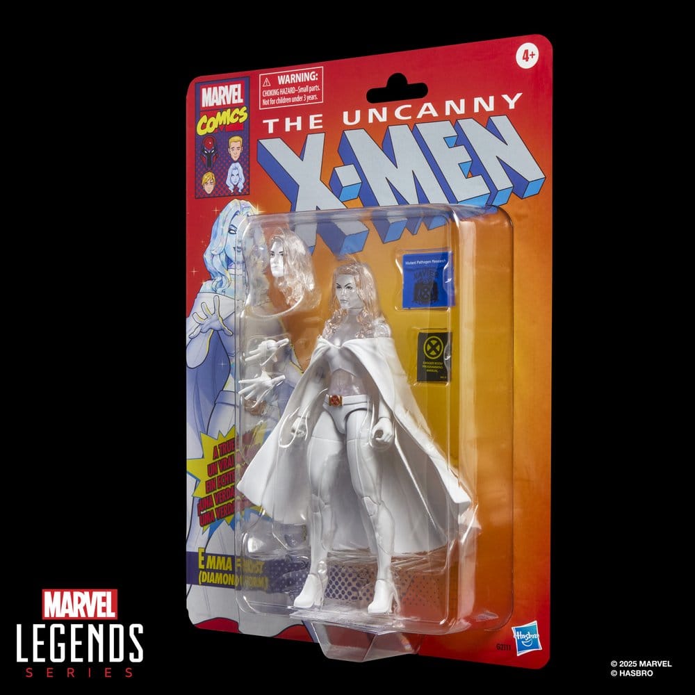 The Uncanny X-Men Marvel Legends Action Figure Emma Frost Diamond Form Hasbro