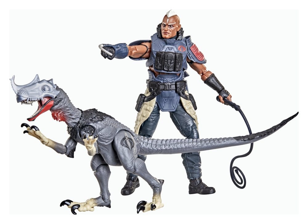 G.I. Joe Classified Series Action Figure 2 Pack #196 Professor Rottclaw & Cobra Deinonychus Hasbro