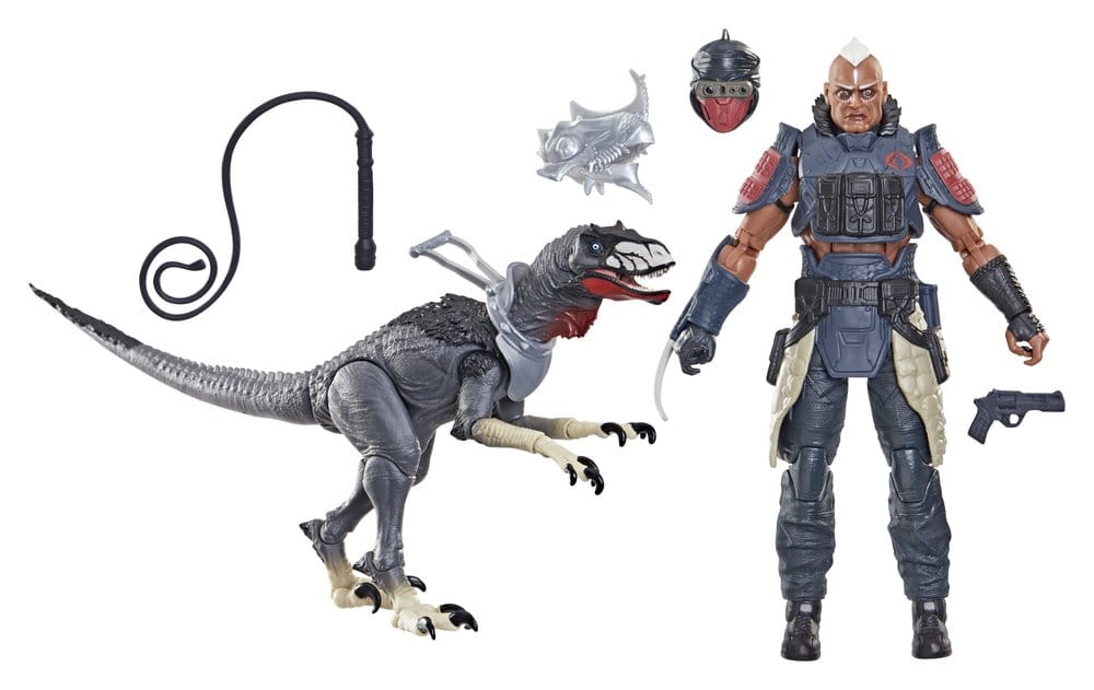 G.I. Joe Classified Series Action Figure 2 Pack #196 Professor Rottclaw & Cobra Deinonychus Hasbro