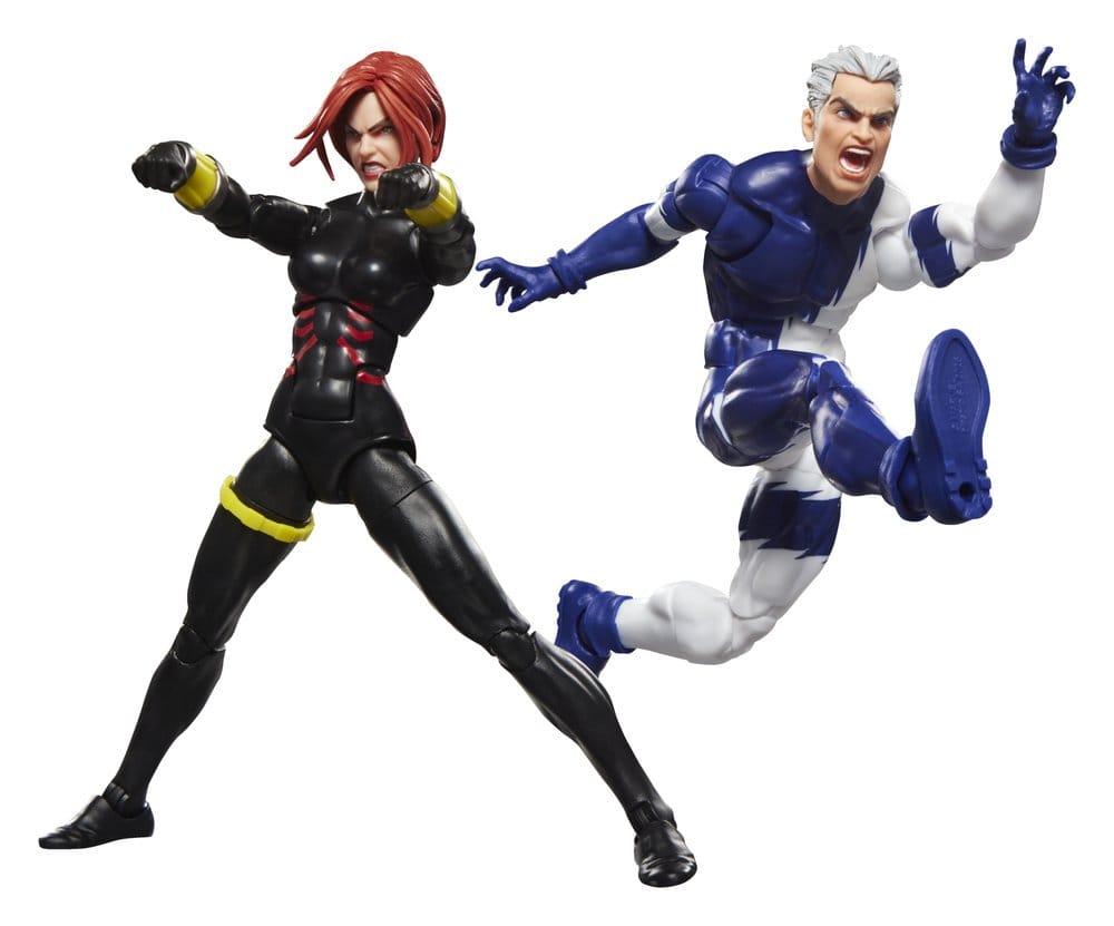 Avengers Marvel Legends Action Figure 2 Pack Black Widow & Quicksilver Hasbro