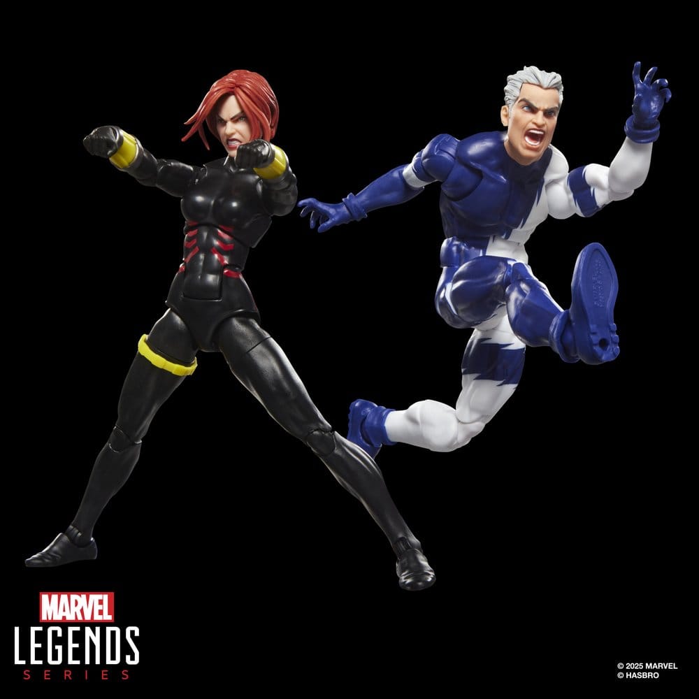 Avengers Marvel Legends Action Figure 2 Pack Black Widow & Quicksilver Hasbro