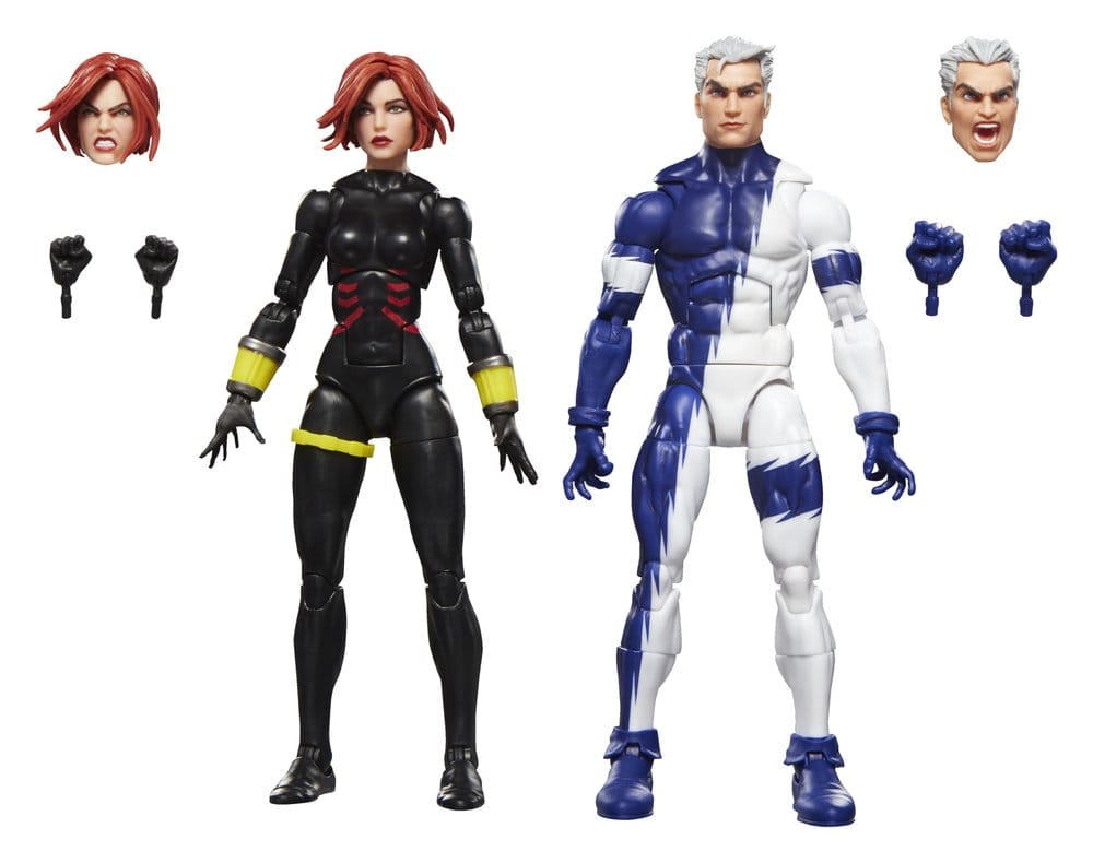 Avengers Marvel Legends Action Figure 2 Pack Black Widow & Quicksilver Hasbro