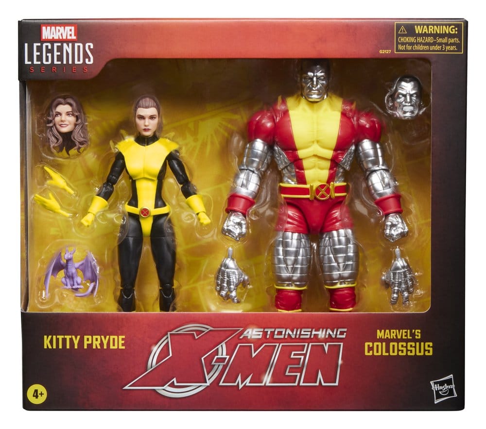 Astonishing X-Men Marvel Legends Action Figure 2 Pack Kitty Pryde & Marvel's Colossus Hasbro