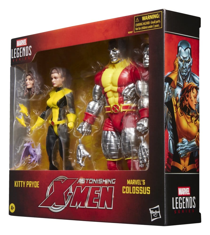 Astonishing X-Men Marvel Legends Action Figure 2 Pack Kitty Pryde & Marvel's Colossus Hasbro