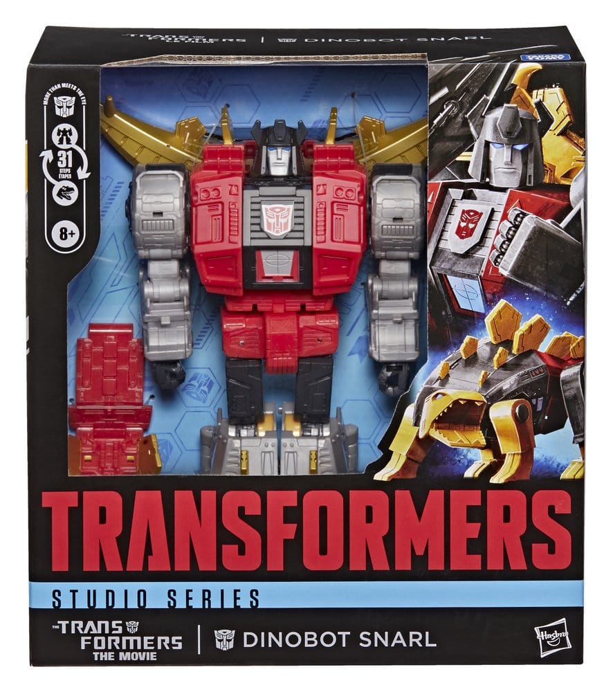 The Transformers The Movie Studio Series Leader Class Action Figure Dinobot Snarl Hasbro