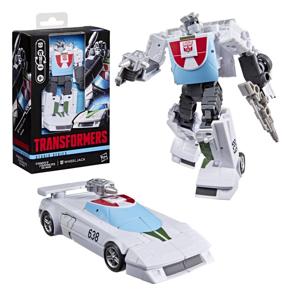 The Transformers The Movie Studio Series Deluxe Class Action Figure Wheeljack Hasbro