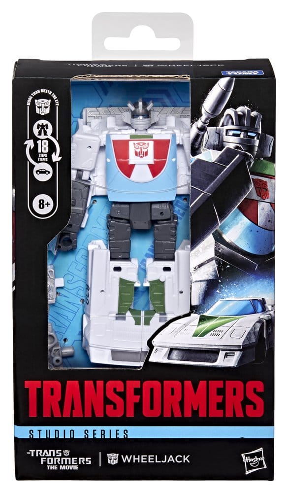 The Transformers The Movie Studio Series Deluxe Class Action Figure Wheeljack Hasbro