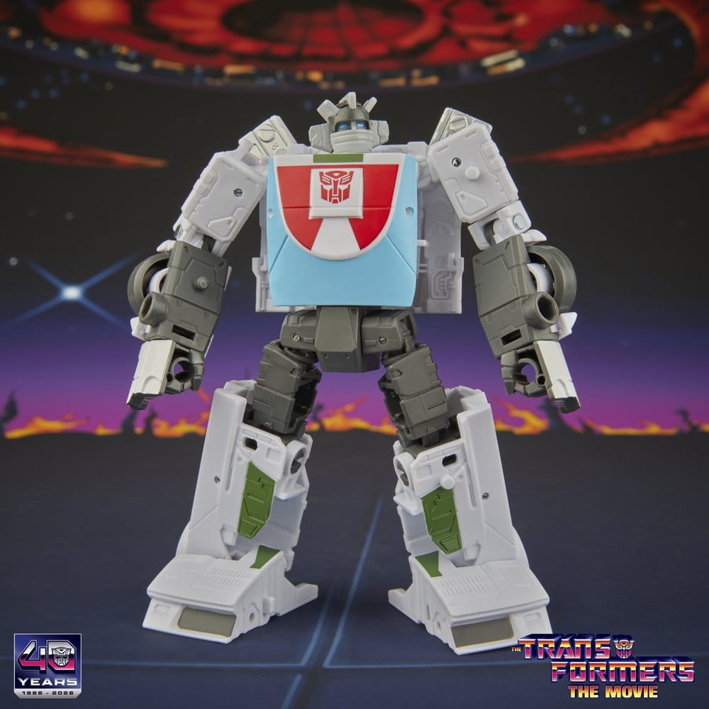 The Transformers The Movie Studio Series Deluxe Class Action Figure Wheeljack Hasbro
