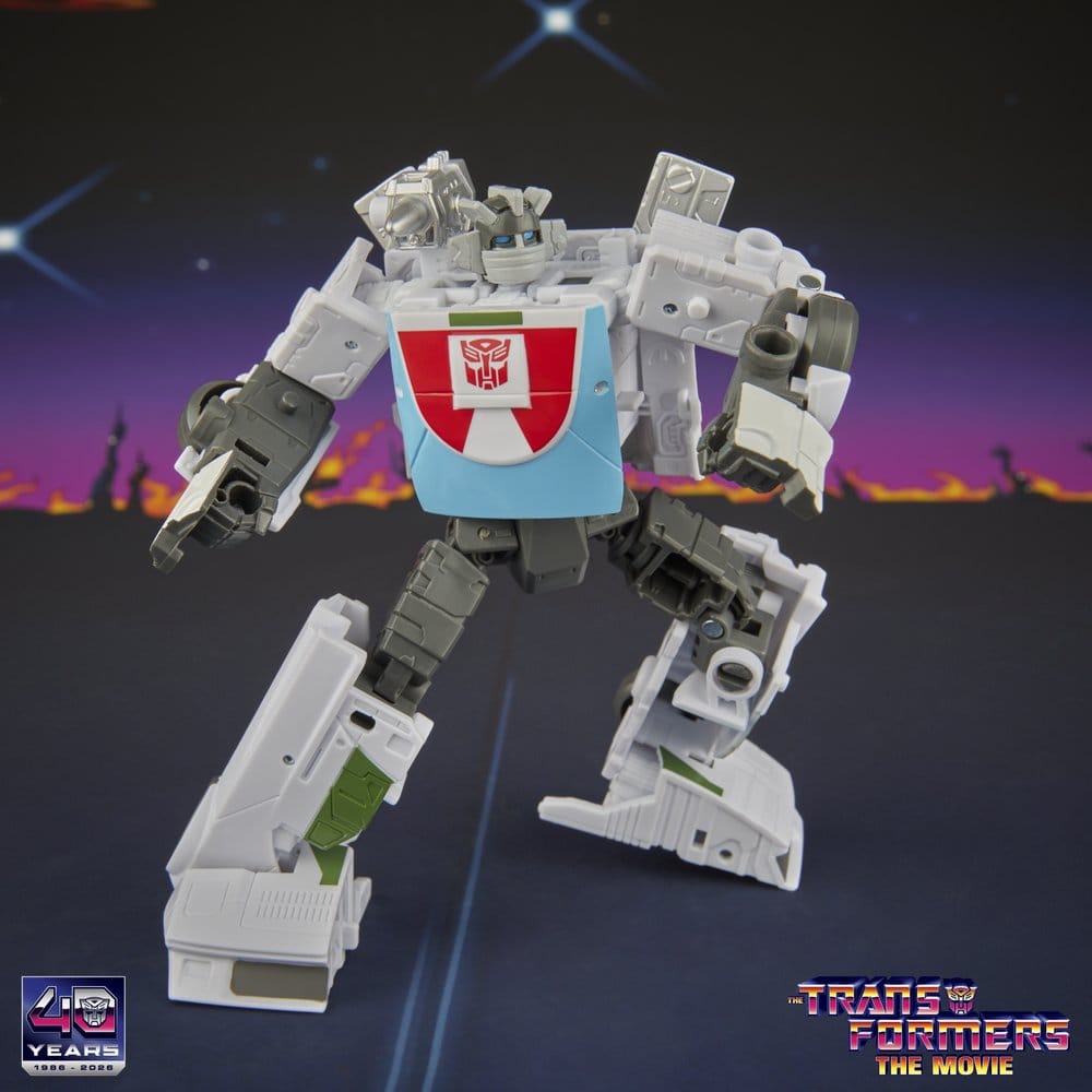 The Transformers The Movie Studio Series Deluxe Class Action Figure Wheeljack Hasbro