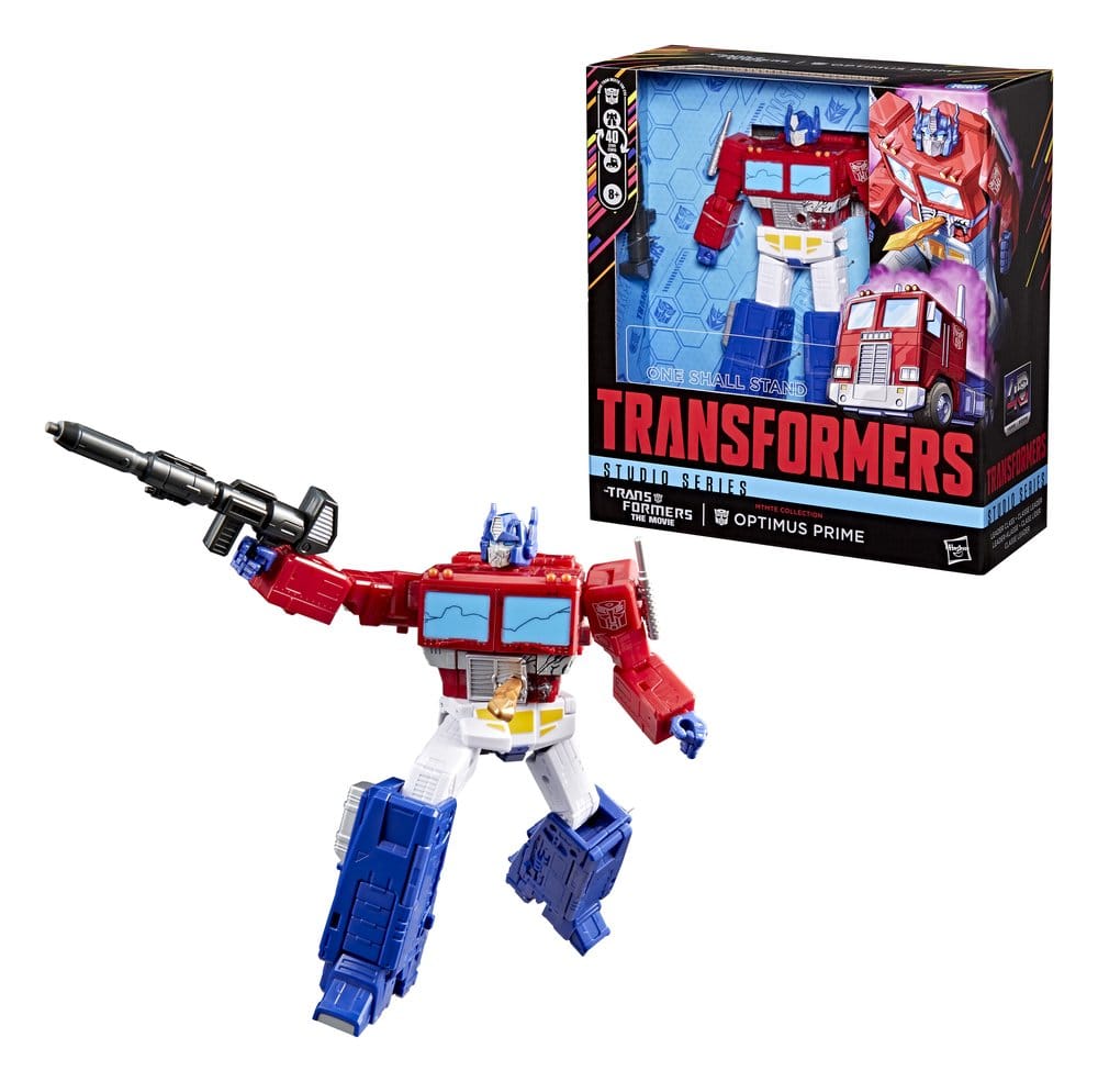 The Transformers The Movie Studio Series Leader Class Action Figure MTMTE Collection Optimus Prime Hasbro