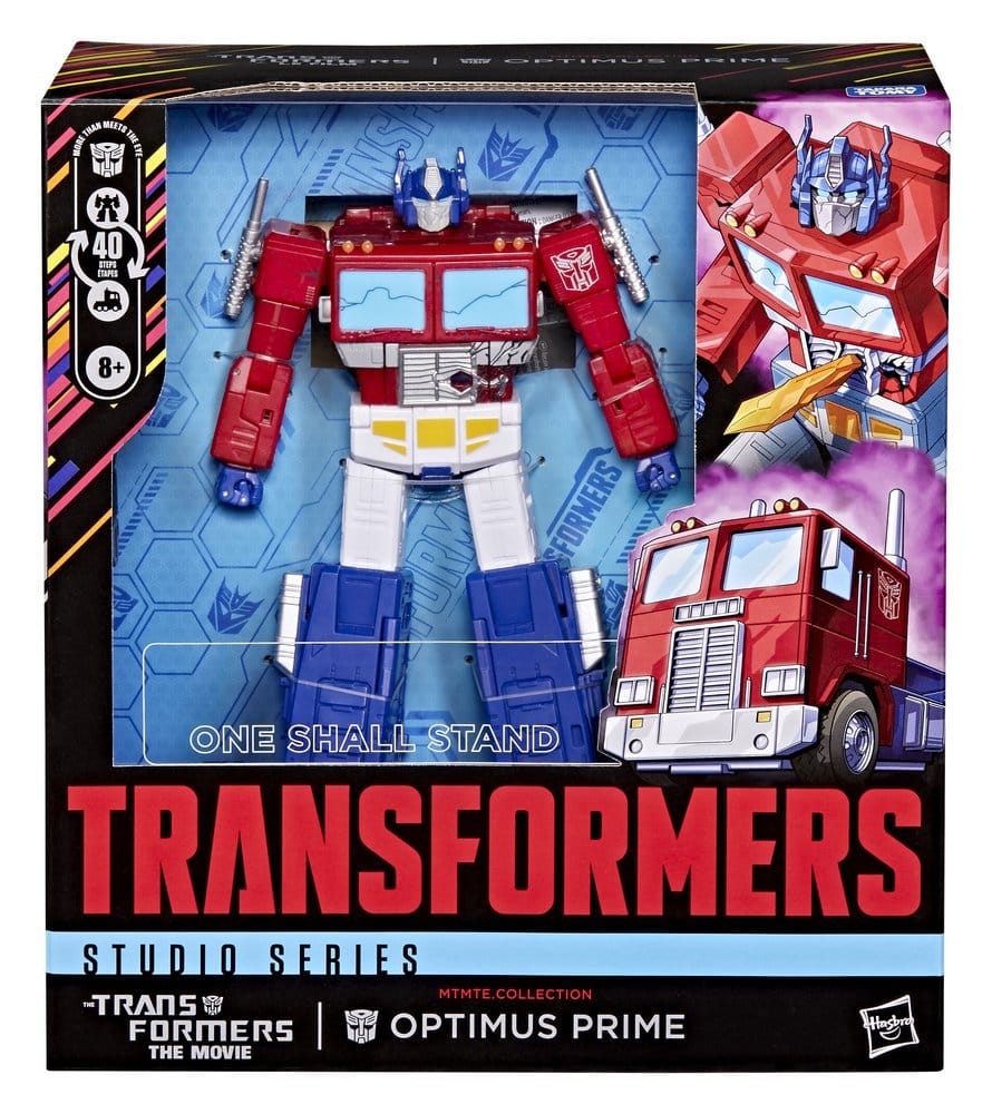 The Transformers The Movie Studio Series Leader Class Action Figure MTMTE Collection Optimus Prime Hasbro
