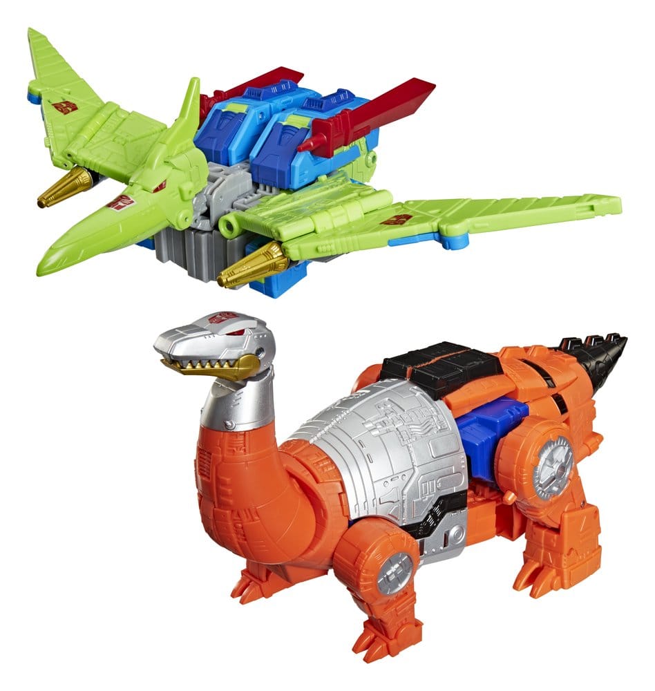 Transformers Age of the Primes Leader Class Action Figure 2 Pack G2 G2 Dinobot Swoop &amp; G2 Dinobot Sludge Hasbro