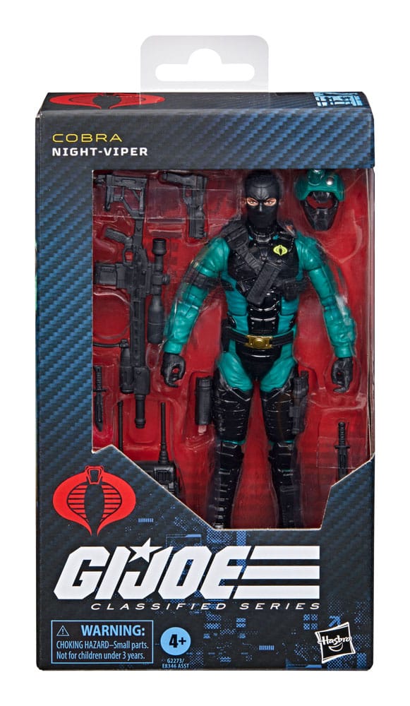 G.I. Joe Classified Series Action Figure Night Viper Hasbro