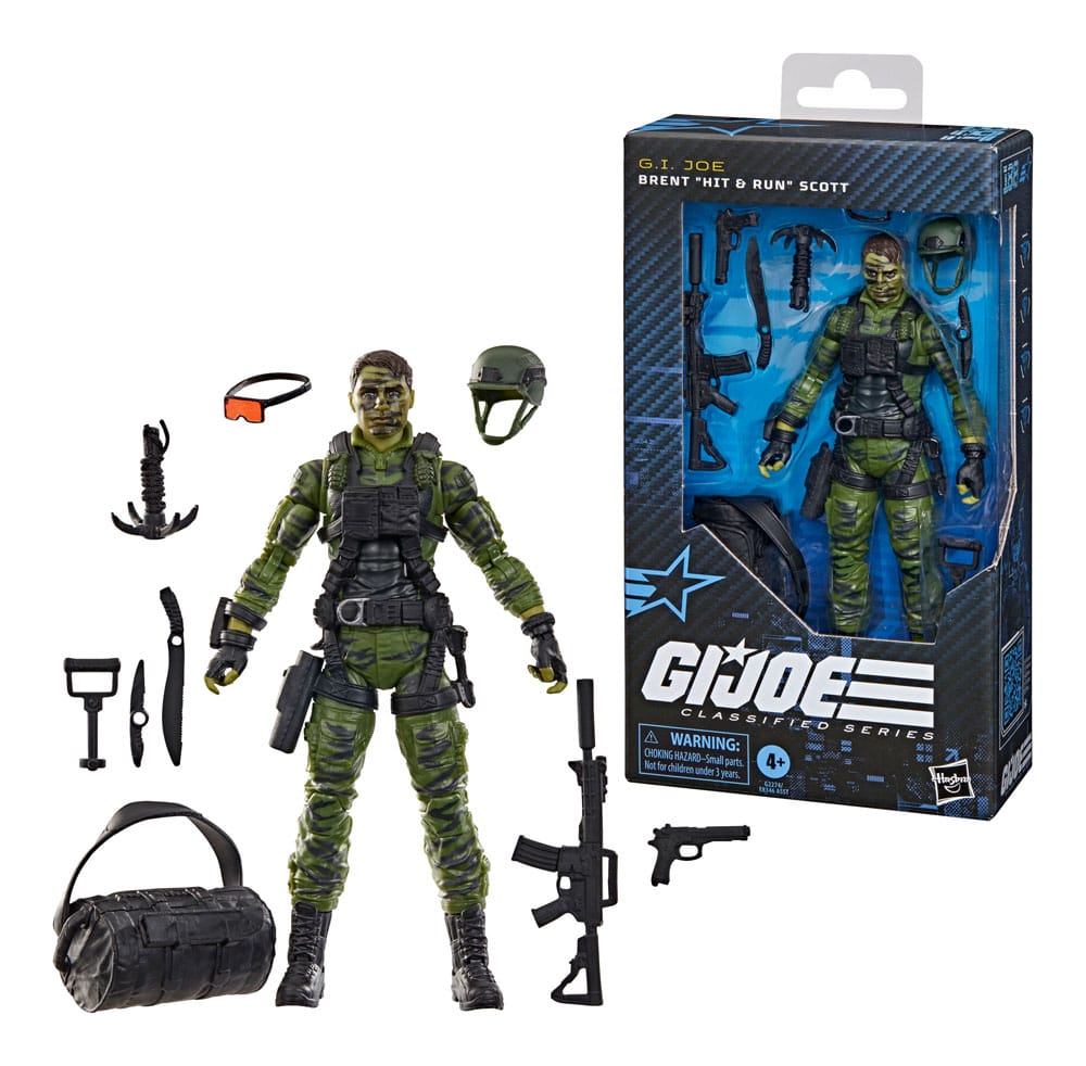 G.I. Joe Classified Series Action Figure Brent "Hit & Run" Scott Hasbro
