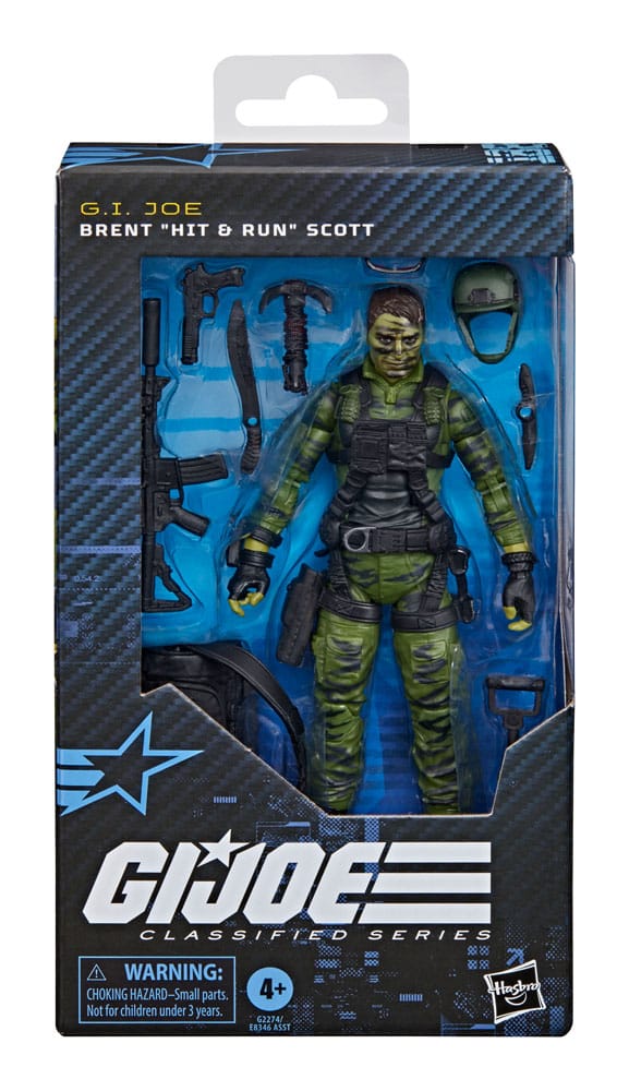 G.I. Joe Classified Series Action Figure Brent "Hit & Run" Scott Hasbro