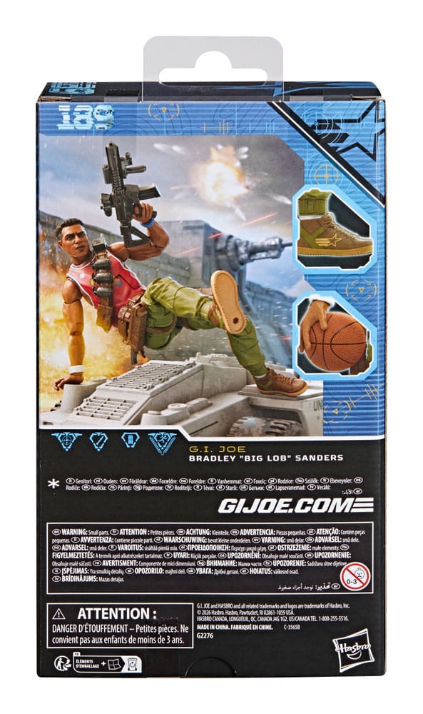 G.I. Joe Classified Series Action Figure Bradley "Big Lob" Sanders Hasbro