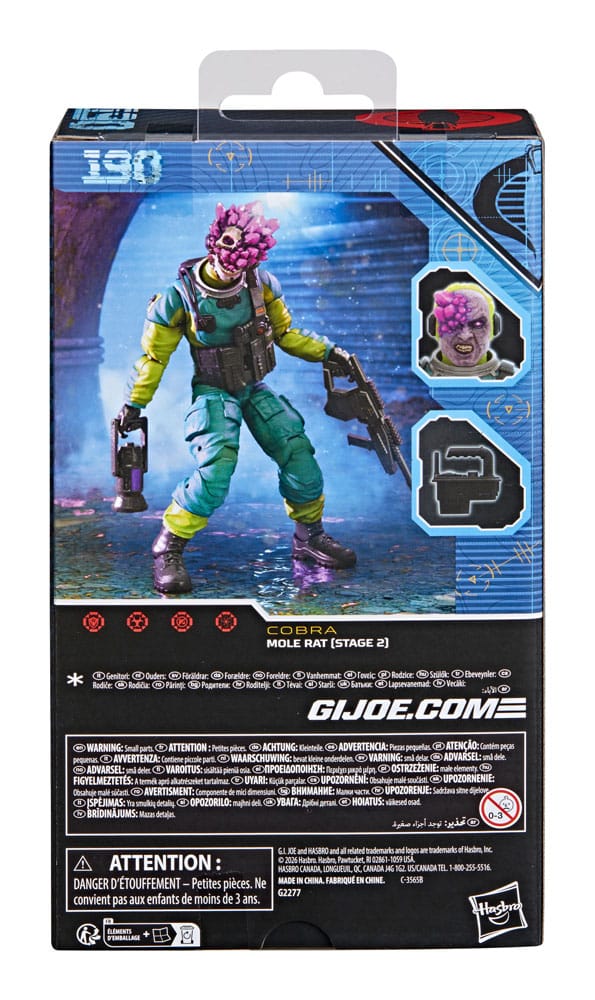 G.I. Joe Classified Series Action Figure Mole Rat Stage 2 Hasbro
