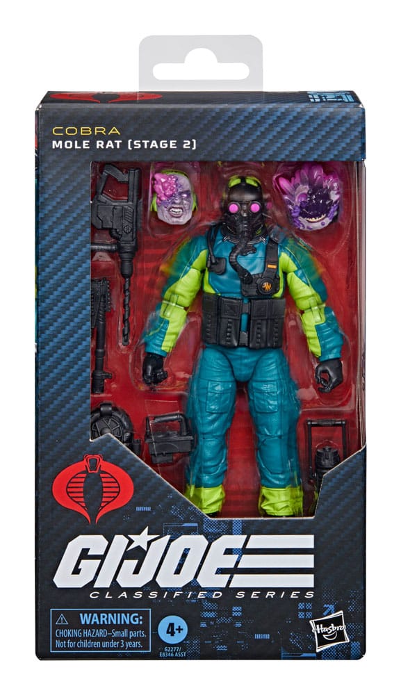 G.I. Joe Classified Series Action Figure Mole Rat Stage 2 Hasbro