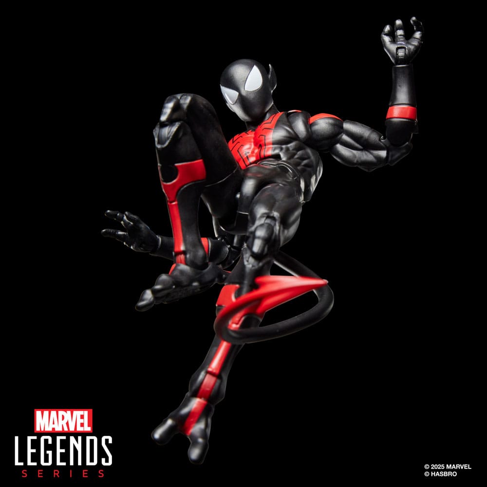 Spider-Man Marvel Legends Retro Action Figure Uncanny Spider-Man Nightcrawler Hasbro