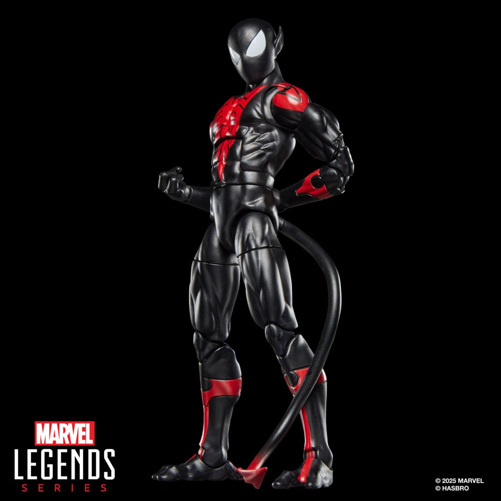 Spider-Man Marvel Legends Retro Action Figure Uncanny Spider-Man Nightcrawler Hasbro