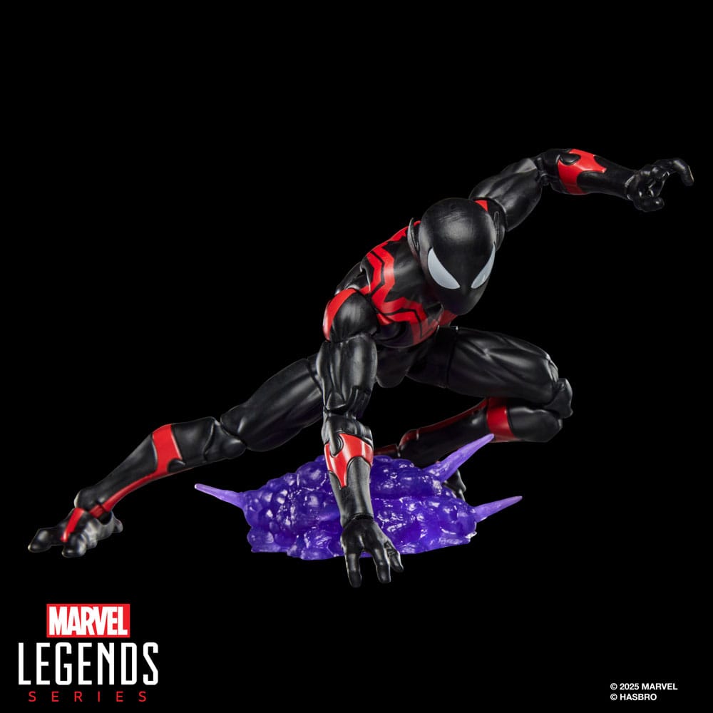 Spider-Man Marvel Legends Retro Action Figure Uncanny Spider-Man Nightcrawler Hasbro