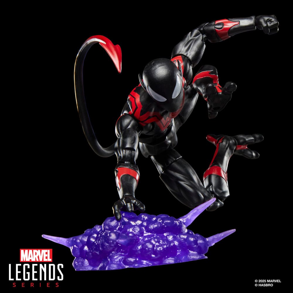 Spider-Man Marvel Legends Retro Action Figure Uncanny Spider-Man Nightcrawler Hasbro