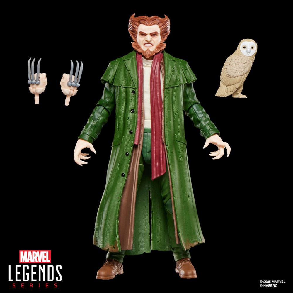 Spider-Man Marvel Legends Retro Action Figure Marvel's Owl Hasbro